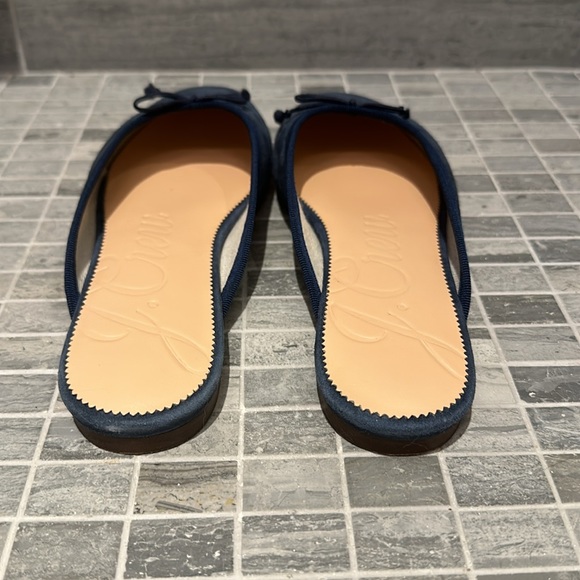 J. Crew Zoe Flats in suede - navy blue - Picture 3 of 8